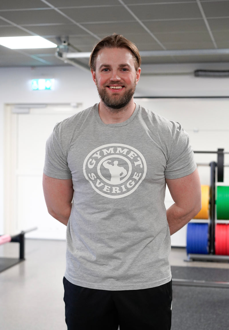 T-shirt stor logga
